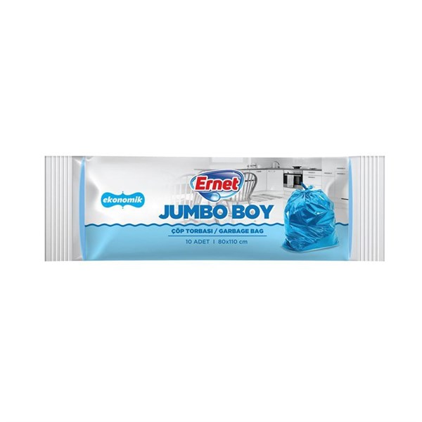 Ernet Jumbo Boy Ekonomik Çöp Torbası (80x110)